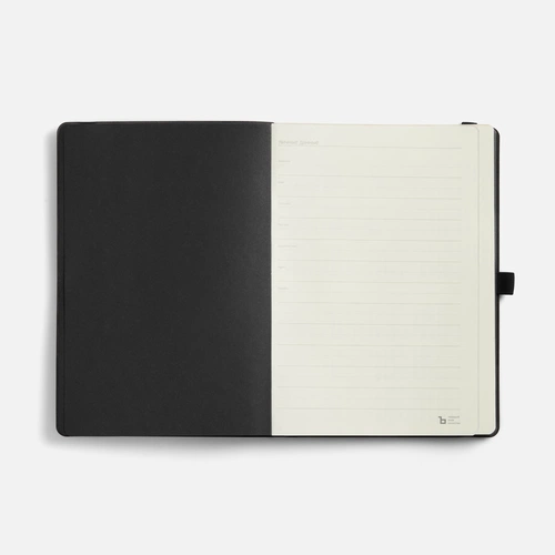 Ежедневник Peel Flex, недатированный, черный Ежедневник Peel Flex, недатированный, черный