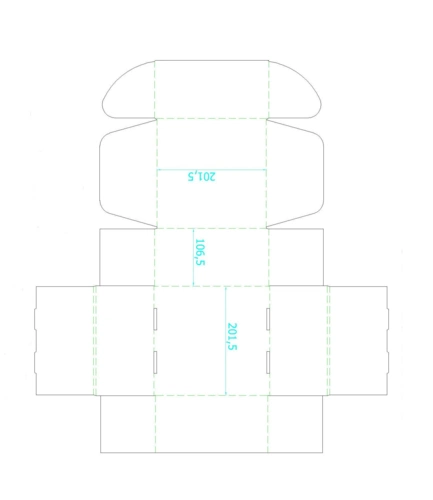 Коробка Medio, белая Коробка Medio, белая