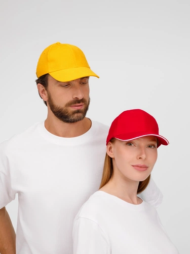 Бейсболка Buffalo, желтая Бейсболка Buffalo, желтая