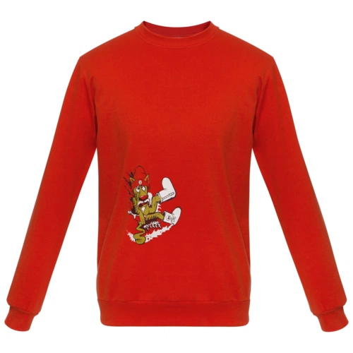 Толстовка «Ну, накати!», красная Толстовка «Ну, накати!», красная