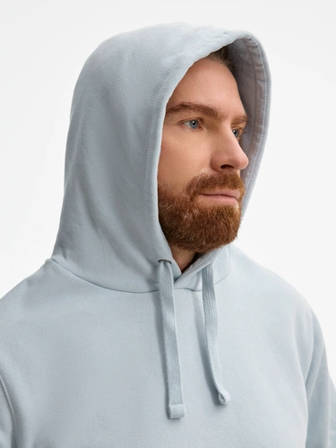 Толстовка унисекс Spencer, голубая Толстовка унисекс Spencer, голубая