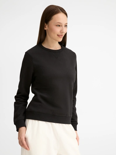 Толстовка женская Sully Women, черная Толстовка женская Sully Women, черная