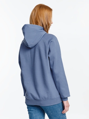 Толстовка унисекс Stellar, синяя Толстовка унисекс Stellar, синяя