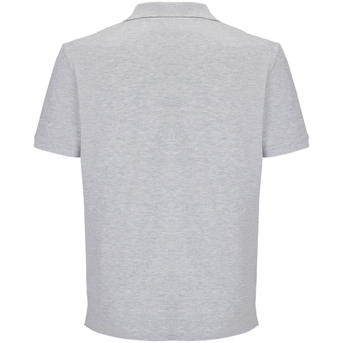 Рубашка поло унисекс Pegase, серый меланж Рубашка поло унисекс Pegase, серый меланж