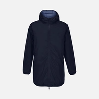 Куртка-парка унисекс Reverse, темно-синяя