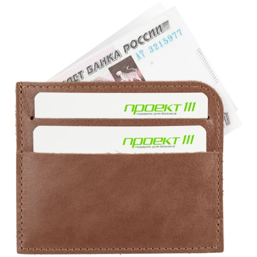 Чехол для карточек Apache, коричневый (какао) Чехол для карточек Apache, коричневый (какао)