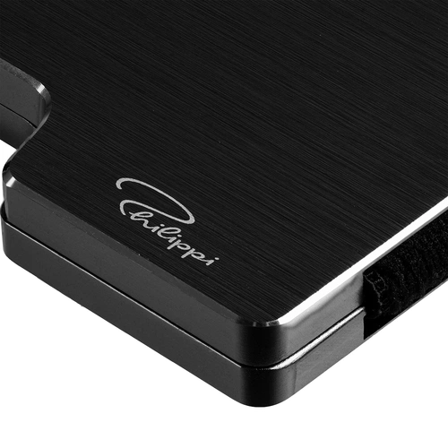 Футляр для карт с зажимом для купюр Cooper, черный Футляр для карт с зажимом для купюр Cooper, черный