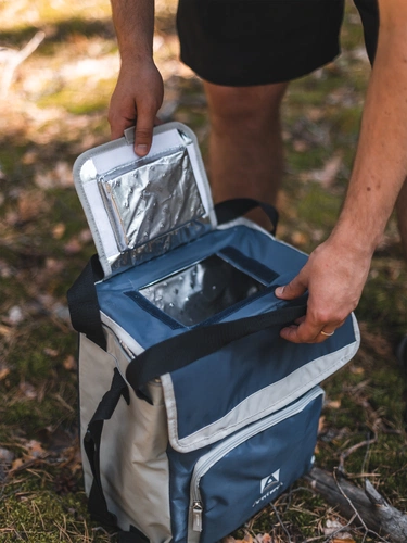 Термосумка с люком «Арктика», M, синяя Термосумка с люком «Арктика», M, синяя