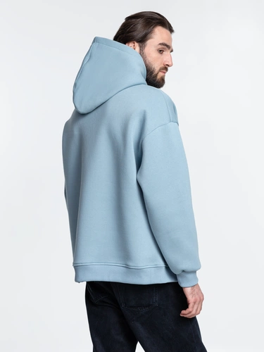 Худи Kulonga Oversize, серо-голубое Худи Kulonga Oversize, серо-голубое