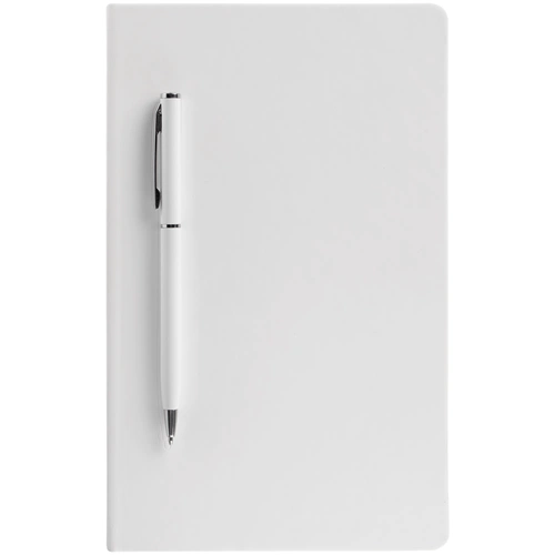 Ежедневник Magnet Shall, недатированный, белый Ежедневник Magnet Shall, недатированный, белый