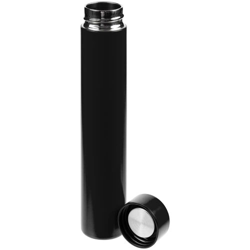 Термобутылка Metropolis, черная Термобутылка Metropolis, черная