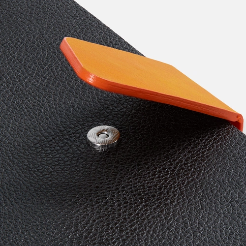 Ежедневник Boom, недатированный, черный с оранжевым Ежедневник Boom, недатированный, черный с оранжевым
