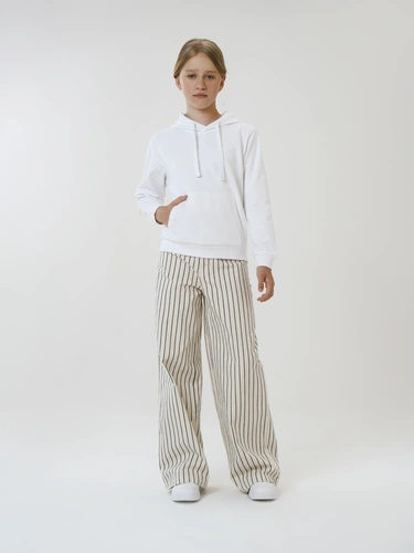 Худи детское Kirenga Kids 2.0, белое Худи детское Kirenga Kids 2.0, белое