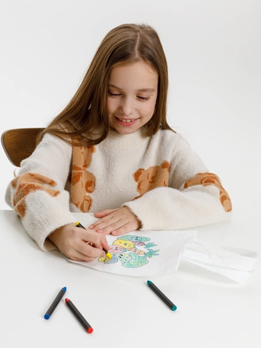 Сумка для раскрашивания Create, белая Сумка для раскрашивания Create, белая