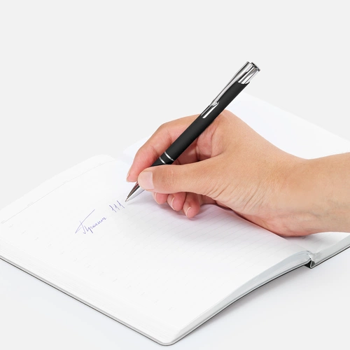 Ручка шариковая Keskus Soft Touch, черная Ручка шариковая Keskus Soft Touch, черная