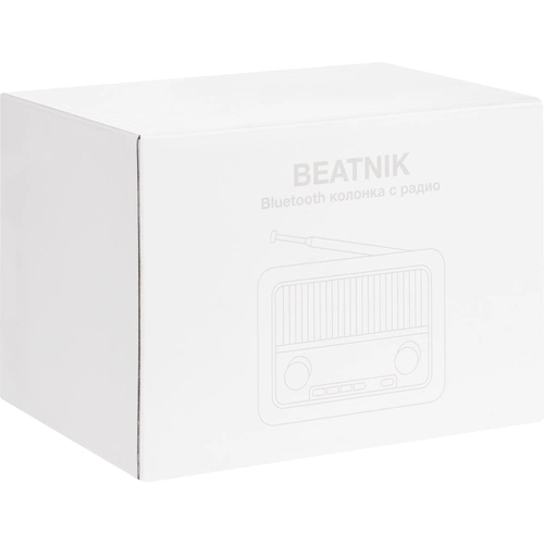 Bluetooth-колонка с радио Beatnik, коричневая Bluetooth-колонка с радио Beatnik, коричневая