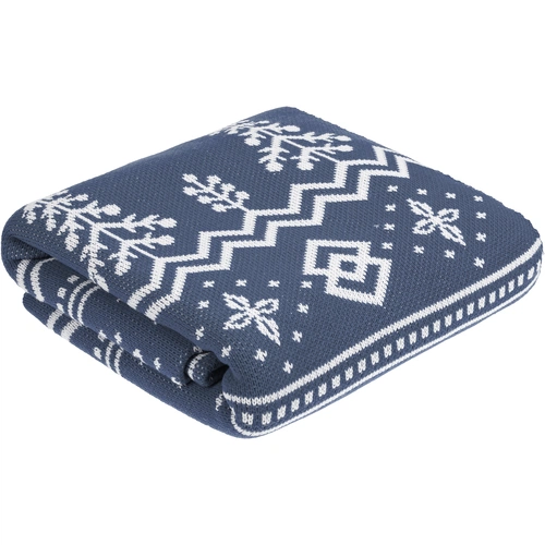 Плед Elnik, серый с молочно-белым Плед Elnik, серый с молочно-белым