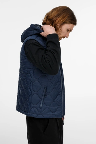 Жилет унисекс Tarnaby, темно-синий Жилет унисекс Tarnaby, темно-синий