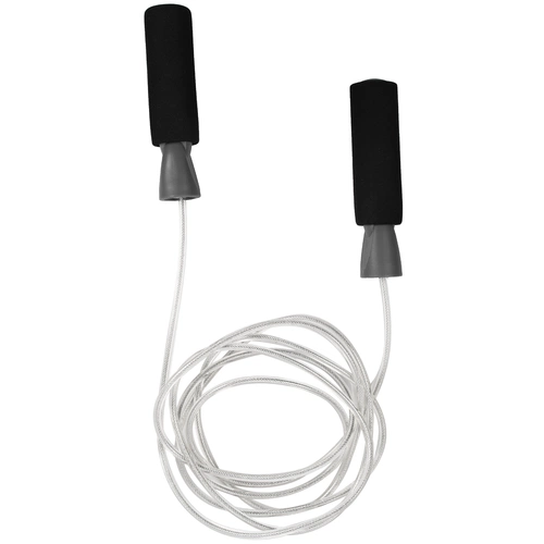 Скакалка скоростная Arriba, черная с серым Скакалка скоростная Arriba, черная с серым