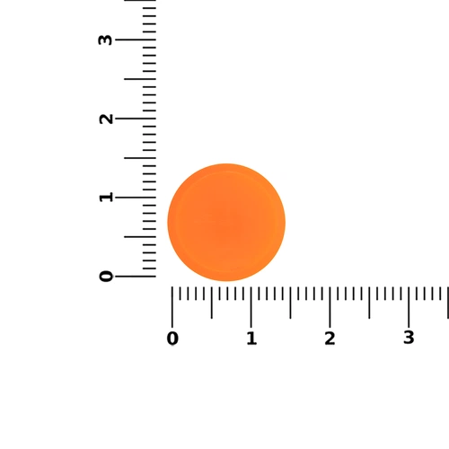 Двойной фиксатор для шнура Brоgy, оранжевый неон Двойной фиксатор для шнура Brоgy, оранжевый неон