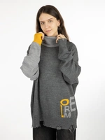 Свитер оверсайз Tricksy Net Grunge на заказ, полушерсть