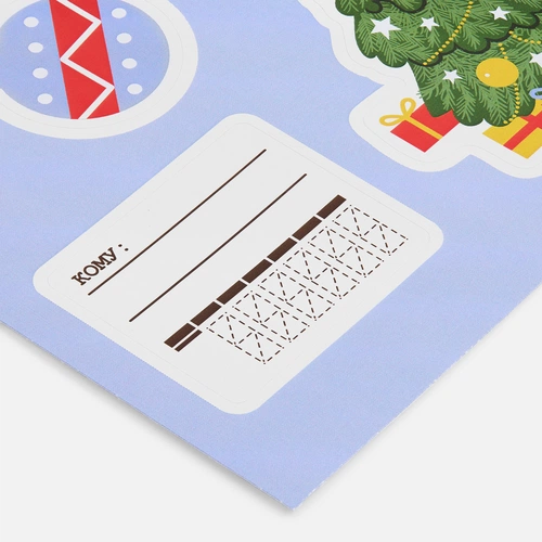 Стикерпак бумажный Thematik, новогодний Стикерпак бумажный Thematik, новогодний