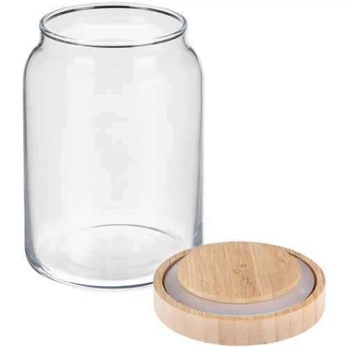 Банка с бамбуковой крышкой Woody M Банка с бамбуковой крышкой Woody M