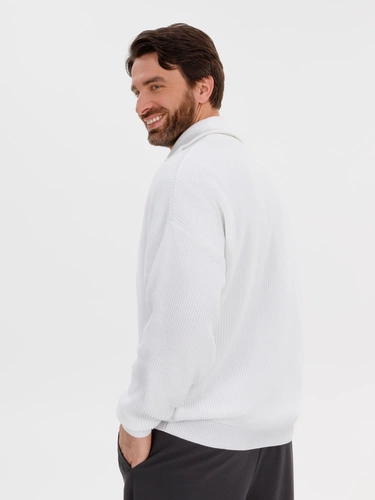 Джемпер Siluetti Birne, молочно-белый Джемпер Siluetti Birne, молочно-белый