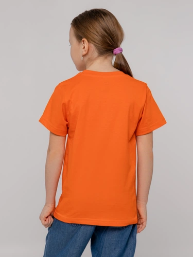 Футболка детская T-Bolka Kids, оранжевая Футболка детская T-Bolka Kids, оранжевая