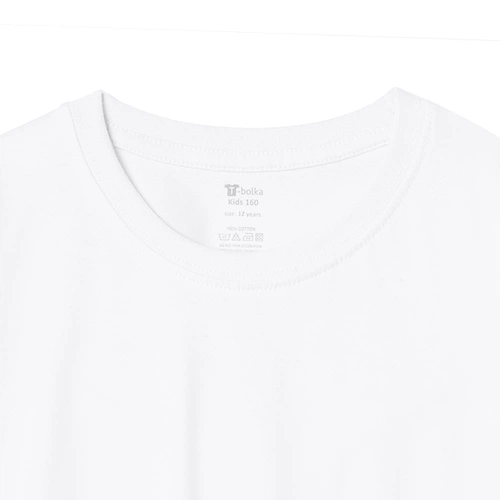 Футболка детская T-Bolka Kids, белая Футболка детская T-Bolka Kids, белая