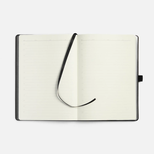 Ежедневник Peel Flex, недатированный, черный Ежедневник Peel Flex, недатированный, черный