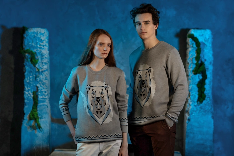 Джемпер Totem Bear, серый Джемпер Totem Bear, серый