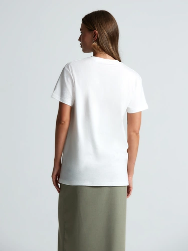 Футболка унисекс T-Bolka 160, белая (белоснежная) Футболка унисекс T-Bolka 160, белая (белоснежная)