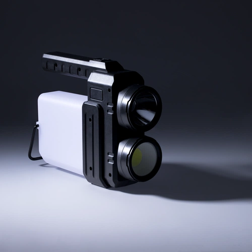 Кемпинговый фонарь-лампа аккумуляторный Yol, черный Кемпинговый фонарь-лампа аккумуляторный Yol, черный