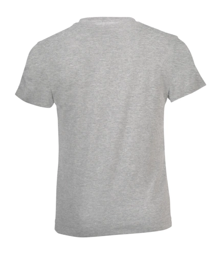 Футболка детская Regent Fit Kids, серый меланж Футболка детская Regent Fit Kids, серый меланж