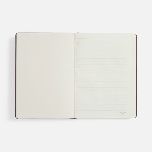 Ежедневник Urban Hard, недатированный, коричневый Ежедневник Urban Hard, недатированный, коричневый