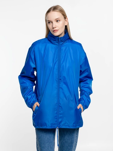 Ветровка унисекс Shift, ярко-синяя Ветровка унисекс Shift, ярко-синяя