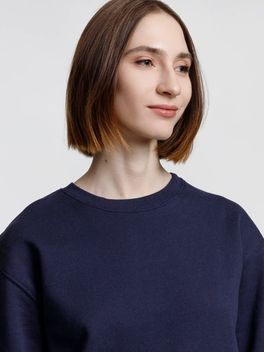 Свитшот унисекс Columbia, темно-синий Свитшот унисекс Columbia, темно-синий