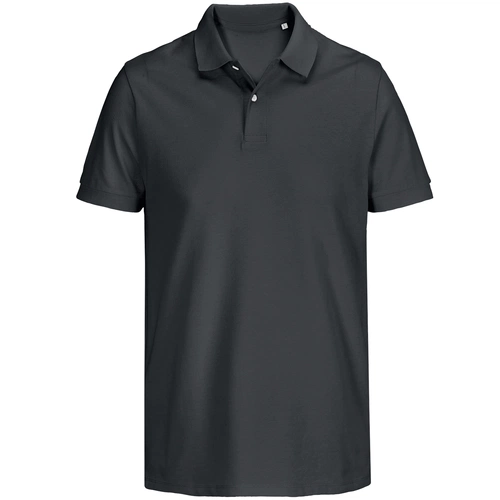 Рубашка поло унисекс Pacific, темно-серая (графит) Рубашка поло унисекс Pacific, темно-серая (графит)