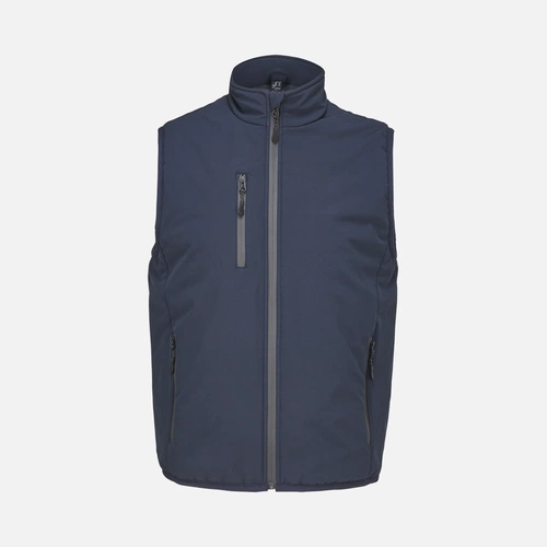 Жилет софтшелл унисекс Falcon BW, синий Жилет софтшелл унисекс Falcon BW, синий