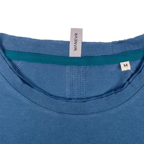 Футболка унисекс Vozduh 1.0, синяя Футболка унисекс Vozduh 1.0, синяя