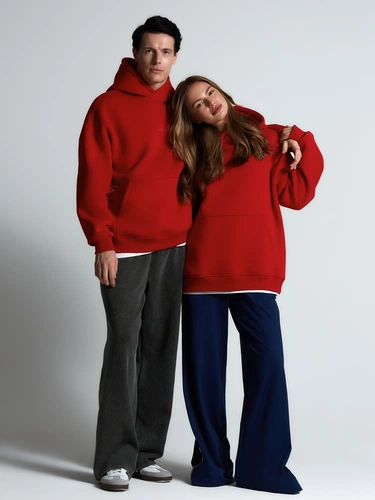 Худи Kulonga Oversize, красное Худи Kulonga Oversize, красное