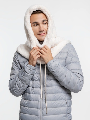 Балаклава-капюшон Flocky, молочно-белая Балаклава-капюшон Flocky, молочно-белая