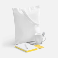 Набор Welcome Pack, желтый с белым