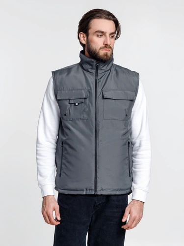 Жилет мужской Stockholm, серый Жилет мужской Stockholm, серый