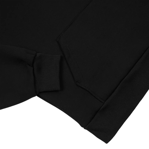 Худи оверсайз унисекс Go Easy, черное Худи оверсайз унисекс Go Easy, черное