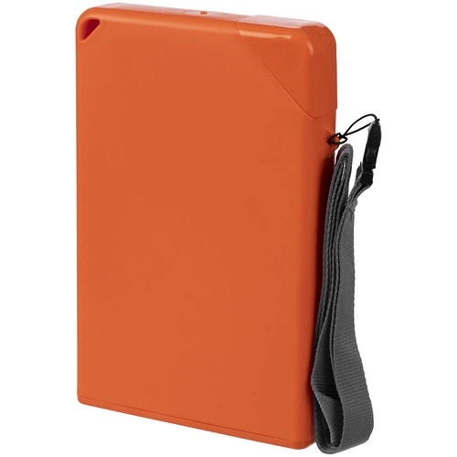 Плоская бутылка для воды Flacon, оранжевая Плоская бутылка для воды Flacon, оранжевая