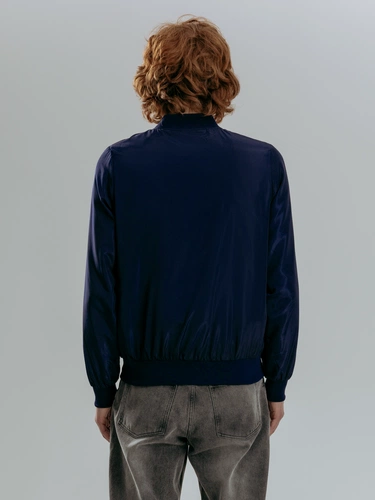 Бомбер Wigton, темно-синий Бомбер Wigton, темно-синий