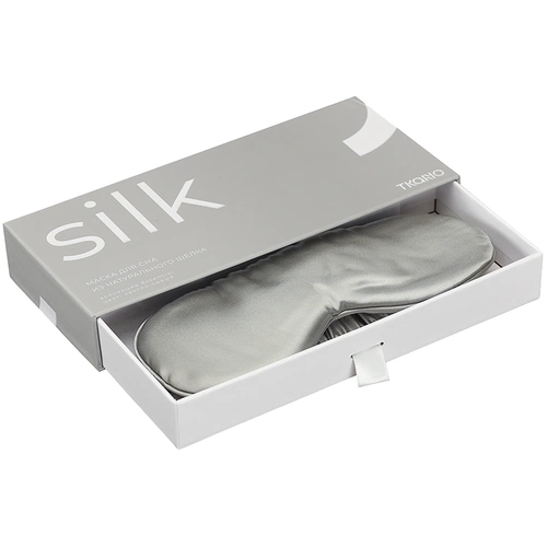 Маска для сна Essential, светло-серая Маска для сна Essential, светло-серая