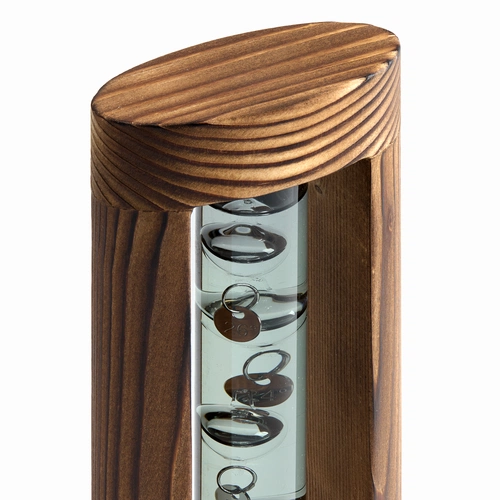 Термометр «Галилей» в деревянном корпусе, серый Термометр «Галилей» в деревянном корпусе, серый